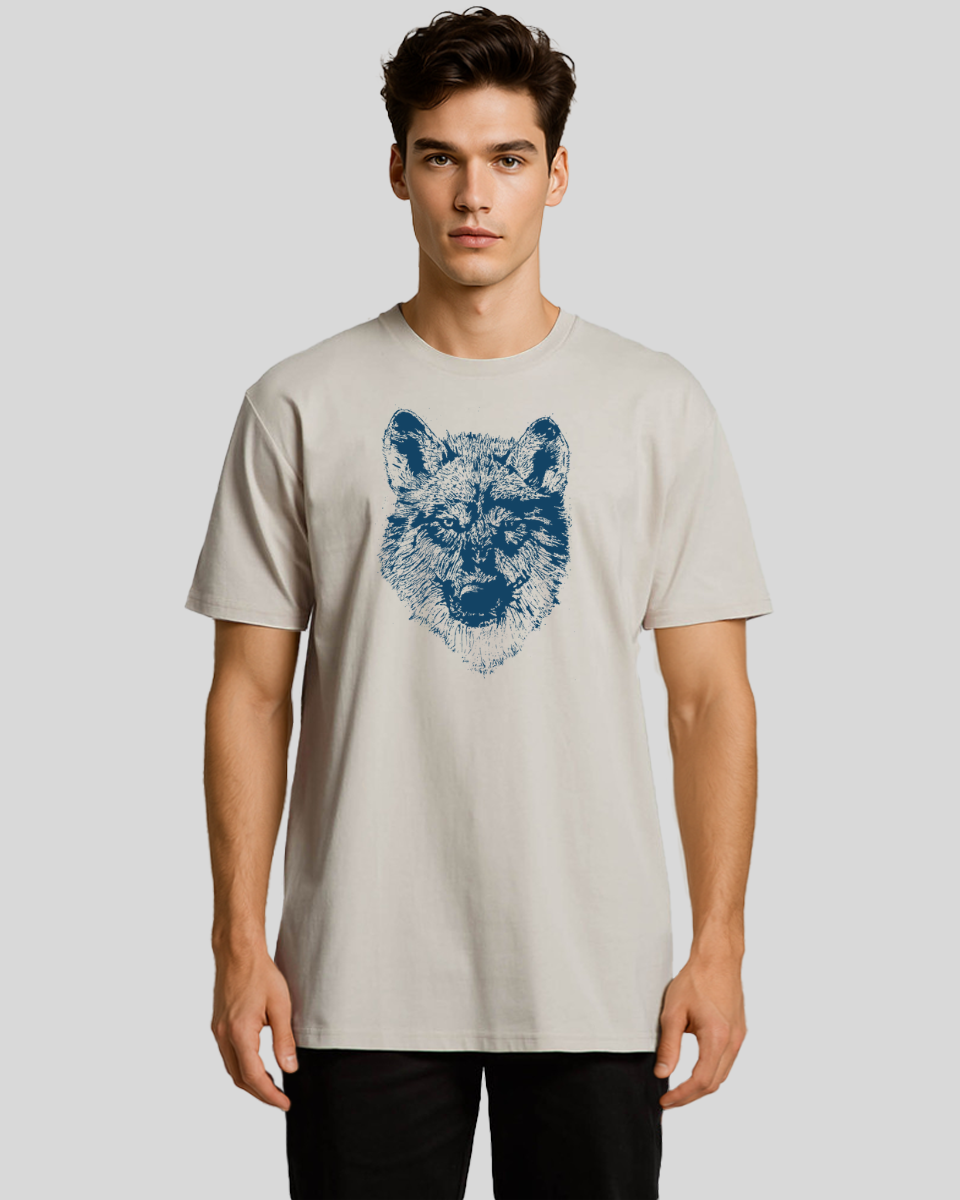 Wolf-Head Men's T-Shirt