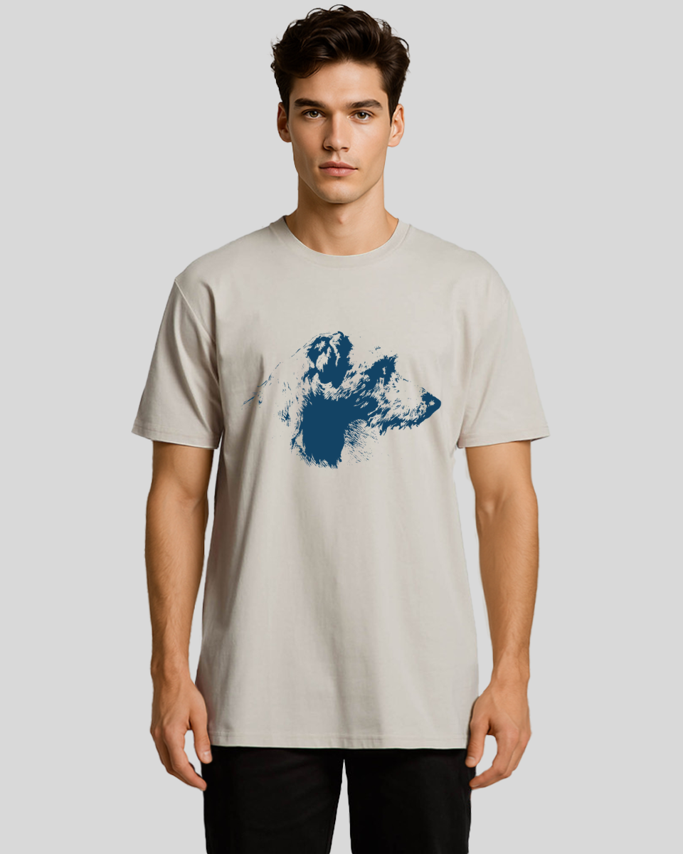 Vintage Dog Portrait Men T-Shirt